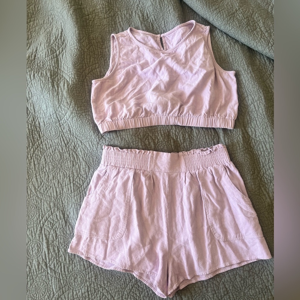 Two piece lavender set